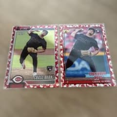 2026 Topps Chrome Chase Burns RCのサムネイル