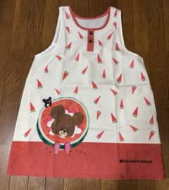 くまのがっこう　ジャッキー　エプロン 保育 幼稚園のサムネイル