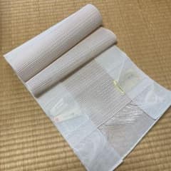 袋なごや帯 夏物 絽 紗 手織り櫛織 - メルカリ