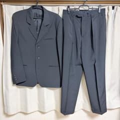 90s アニエスベーオム セットアップ 黒 上40下50 メンズ フランス製