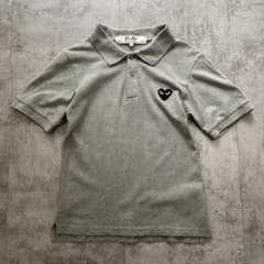 PLAY COMME des GARÇON ポロシャツ ハートワッペン S - メルカリ
