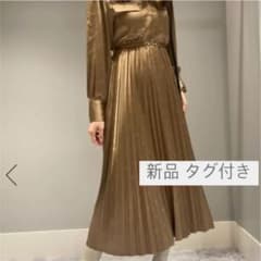 お値下げ中！セルフォード　モノグラムサテンJQワンピースのサムネイル