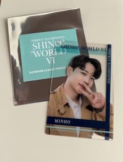 SHINee WORLD Ⅵ ランダムクリアフォトカード トレカ ミノのサムネイル