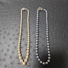 パール調ネックレス 2本セットのサムネイル