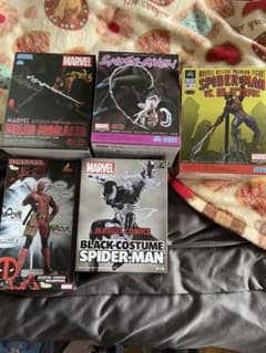 MARVEL フィギュア 5種セット まとめ売り - メルカリ