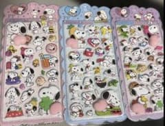 スヌーピー お尻プニプニクッション シール3枚セットのサムネイル