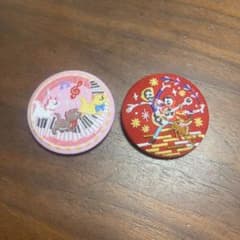 ディズニー 刺繍缶バッジ おしゃれキャット　リメンバー・ミー 2個セット