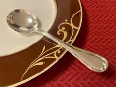 可愛いリュバン☆極美品】クリストフル リュバン コンソメスプーン