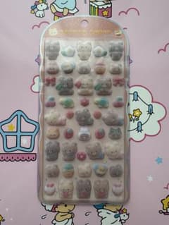 コットンパフィーシール くまのサムネイル