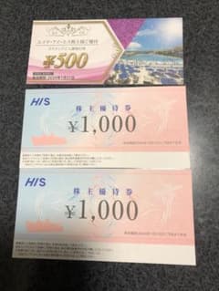 HIS株主優待券のサムネイル