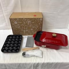 ◇BURUNO ホットプレート BOE021-RD ヒーター分離式 721 - メルカリ