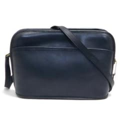 美品COACHオールドコーチ ショルダーバッグ 濃紺 347 USA製 80年代 