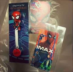 スパイダーマン ムビチケ特典 ミニフィギュア+ステッカーのサムネイル