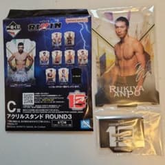 이치 반 쿠지 RIZIN C 상 아크릴 스탠드 ROUND3 안보 루키야
