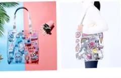 ⇔たくさんのプレゼント付き⇔ 　ユニコーン柄 クリアトートバッグのサムネイル