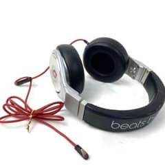 beats by dr. dre 有線ヘッドホン シルバー 廃盤モデル Beats by Dr. Dre 有線ヘッドフォン シルバー×ブラック - メルカリ