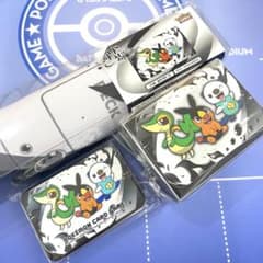 韓国限定】 ポケモンカードゲーム イッシュ 御三家 サプライ 3点