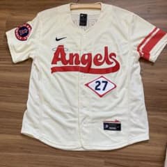Los Angeles Angels TROUT クリーム色 サイズ40のサムネイル