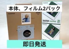 新品instax SQ1 GLACIER BLUE フィルム20枚2個　即日発送のサムネイル