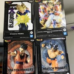 ドラゴンボール フィギュア トランクス　悟飯　悟空　ゴジータ　ドッカンバトルのサムネイル