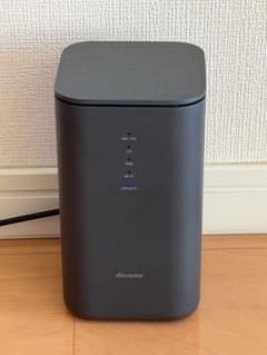 docomo home 5G HR02 ダークグレー SHARP（楽天設定済） - メルカリ