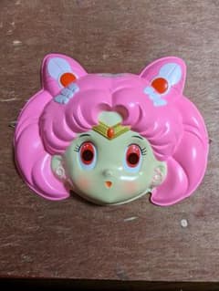 [Vintage Item - Excellent Condition] Sailor Moon S Chibi Moon Mask (Heisei Retro)