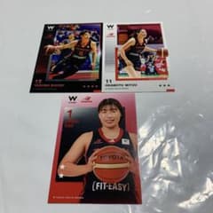 Wリーグ 古木梨子選手　安間志織選手　岡本美優選手　トレカのサムネイル