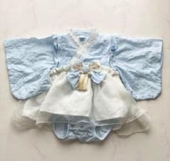 Cottoli 着物スタイル サックス206 水色のサムネイル