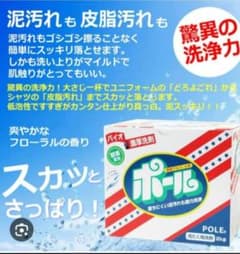 ポール 粉末洗剤 1kg フローラルの香りのサムネイル