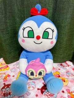 それいけアンパンマン コキンちゃん メガジャンボ なかよし小物入れぬいぐるみLL