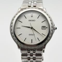 SEIKO セイコー DOLCE 5E32-6A90 デイト 腕時計 - メルカリ