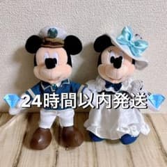 디즈니씨 25주년 봉제인형 배지 미키 미니 쥬빌리