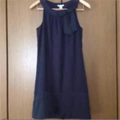 H&M リボン ワンピース ブラックのサムネイル
