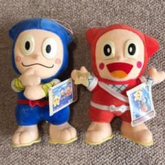 レア 忍者ハットリくん ぬいぐるみ かんぞう&しんぞう