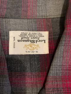 VINTAGE Lord Shannon オンブレチェックレーヨンシャツ VINTAGE Lord Shannon オンブレチェックレーヨンシャツ - メルカリ