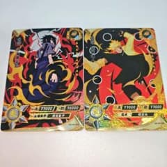 NARUTO kayou カード AR 2枚セット サスケ ナルト - メルカリ