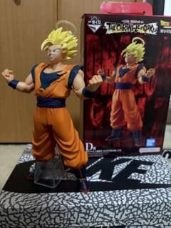 ドラゴンボール 一番くじ 超サイヤ人2 孫悟空　フィギュア 箱付きのサムネイル