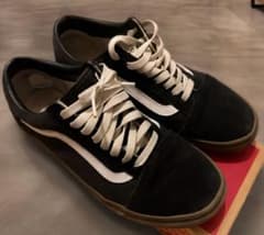 VANS OLD SKOOL ガムソール ブラック 26cmのサムネイル