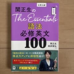 関正生のThe Essentials 英文法必修100のサムネイル