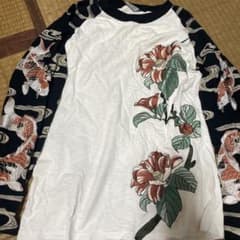 刺繍　ロンT 長袖　和柄のサムネイル