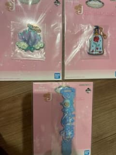 ディズニー プリンセス 一番くじ ラバーコレクション 3種セットのサムネイル