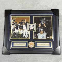 正規品】松井秀喜 2009WS MVP記念 ヤンキース 額装 STEINER - メルカリ