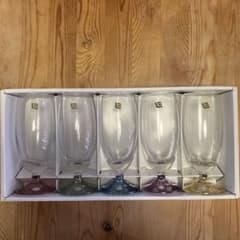 EDEL カラフル脚のグラス5個セットのサムネイル
