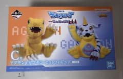 一番くじ デジモン C賞 アグモン＆ガブモン セットフィギュア - メルカリ