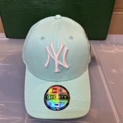 ニューエラ NYロゴ ミントグリーン キャップ 9FORTY - メルカリ