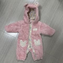 ベビー カバーオール ピンク 60-70cmのサムネイル