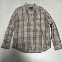 Eddie Bauer 緑タグ 長袖 チェックシャツ Mのサムネイル