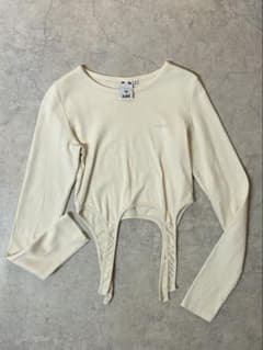 X-girl GARTER L/S TOP ホワイトのサムネイル