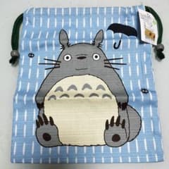 新品未使用　となりのトトロ 和風巾着袋 Lサイズのサムネイル