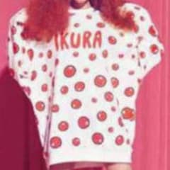 PUNYUS  IKURA いくら柄スウェットワンピースのサムネイル
